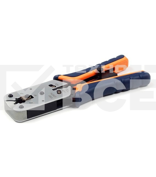 Инструмент обжимной для RJ-45 Hyperline HT-L2182R, профессиональный