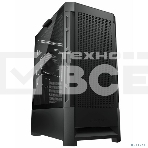 Компьютерный корпус Cougar Airface, 1x120mm Fan, без БП, черный, ATX, фото 1