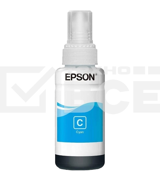 Чернила для EPSON C13T66424A Epson L100 (cyan) 70 мл