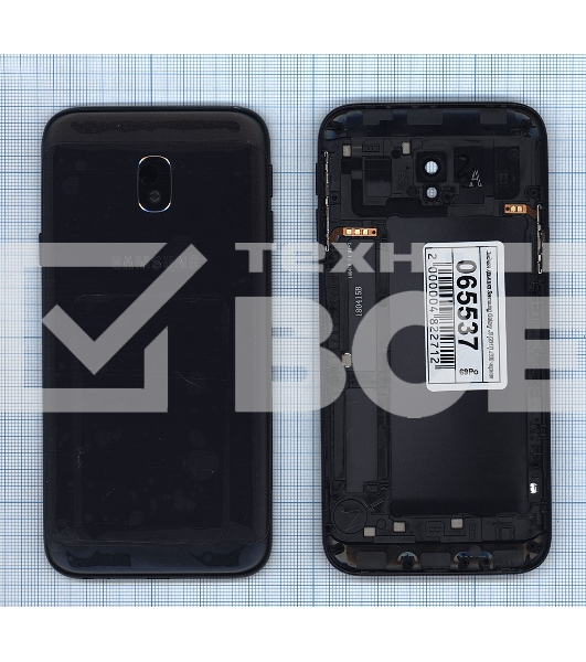 Задняя крышка для Samsung Galaxy J3 (2017) SM-J330F черный