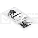 Патч-корд телефонный ExeGate TC4P4C-4M (шнур для телефонной трубки, витой, RJ-10 (4P-4C), 4м, черный), фото 1