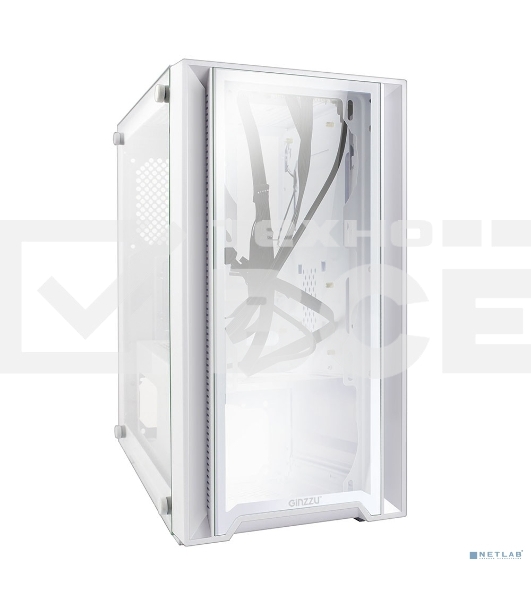 Компьютерный корпус Ginzzu CL520 белый mATX