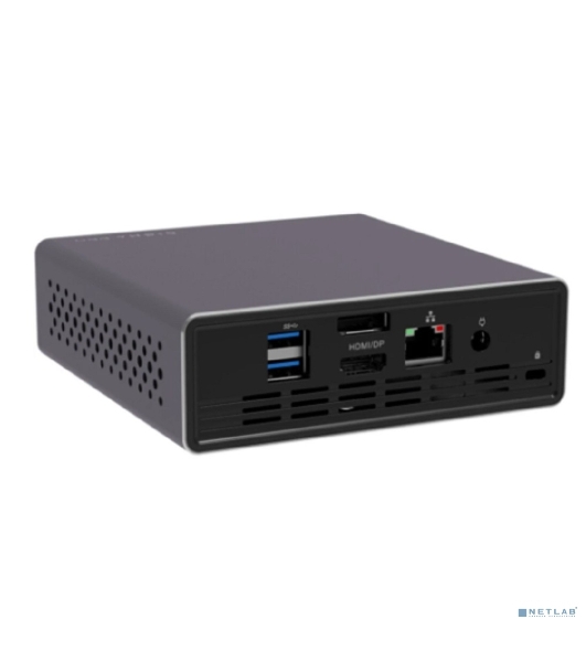 Мини ПК Digma Pro Minimax U1 i3 1215U (1.2) 16Gb SSD512Gb UHDG Windows 11 Pro GbitEth WiFi BT 60W темно-серый/черный (DPP3-ADXW03)