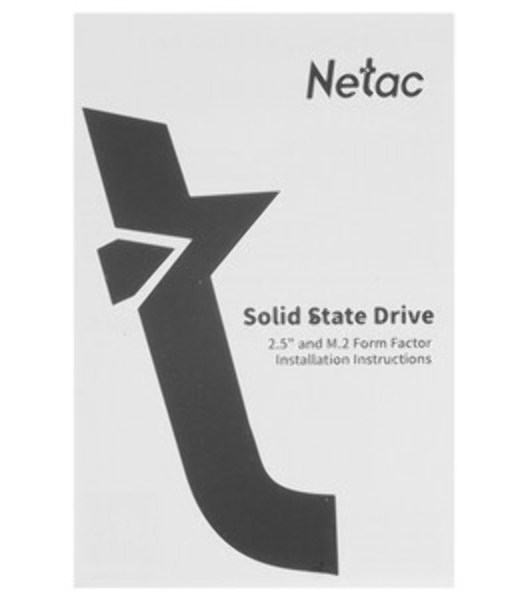 Накопитель SSD Netac NV2000, 256Gb, PCIe 3.0 x4, M.2 2280, NVMe, R/W 2500/1000