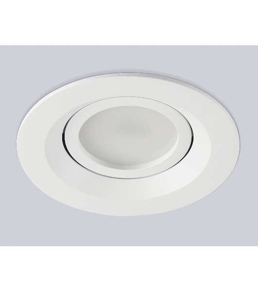 Встраиваемый поворотный точечный светильник Ambrella light TN102741 WH белый IP20 GU5.3 D95*25