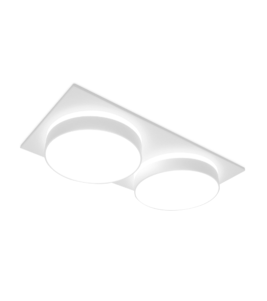 Светильник Ambrella light TN318/2 SWH белый песок GU5.3 182*92*40