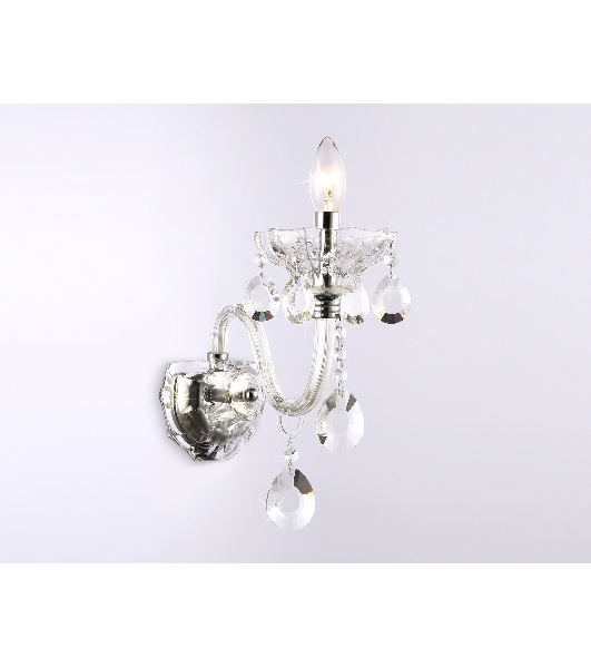 Светильник Ambrella light TR4911 CH/CL хром/прозрачный E14 max 40W 294*160*246