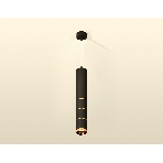 Светильник Ambrella Light XP6302050 SBK/PYG черный песок/золото желтое полированное MR16 GU5.3, фото3