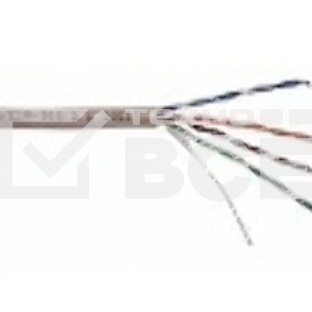Кабель TWT FTP, серии XS, 4 пары, Кат.5e, PVC, серый, 305 метров