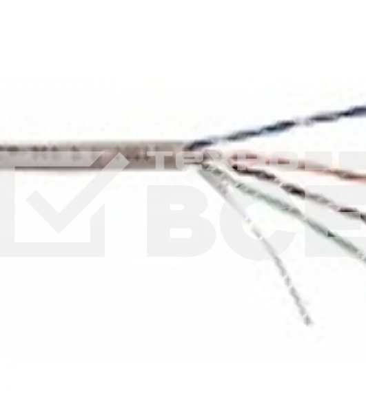 Кабель TWT FTP, серии XS, 4 пары, Кат.5e, PVC, серый, 305 метров