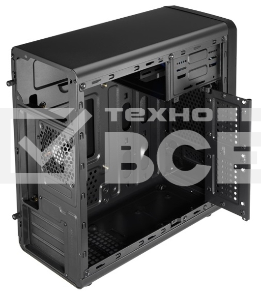 Компьютерный корпус Aerocool / Formula Qs-180 черный без БП mATX 1x80mm 2xUSB2.0 1xUSB3.0 audio