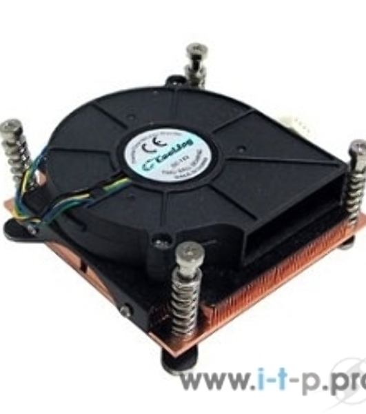 Опция к серверу Procase CA1156 Медный активный радиатор 1U под S1156 (fan 5000rpm)