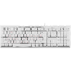 Клавиатура проводная SVEN KB-S300 белая, фото 1