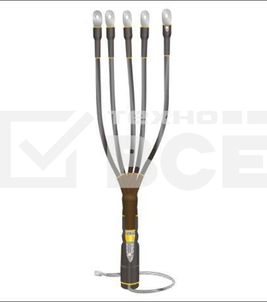 Муфта кабельная концевая внутр. установки 1кВ ПКВТпб 5х(16-25мм) без наконеч. Нева-Транс Комплект 22020017