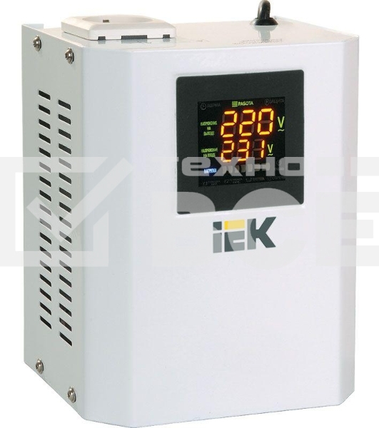 Стабилизатор напряжения Boiler 0.5кВА ИЭК IVS24-1-00500