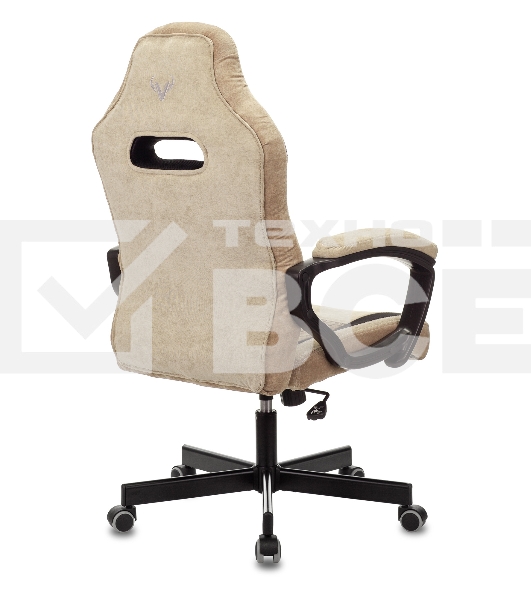 Кресло игровое Бюрократ VIKING 6 KNIGHT BR FABRIC коричневый, крестовина металл/пластик