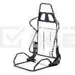 Кресло игровое Zombie VIKING 7 KNIGHT Fabric серый Loft ромбик текстиль/эко.кожа с подголов. крестовина металл, фото13