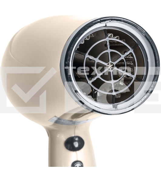 Фен SUPRA PHS-2205L (Мощность 2200 Вт. 2 скорости воздушного потока. 3 режима нагрева. Функция «Холодный обдув». Функция ионизации воздуха. Насадки: концентратор\ диффузор.)