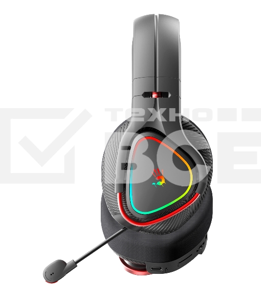 Наушники с микрофоном A4Tech Bloody MR710 черный BT оголовье (MR710 BLACK)