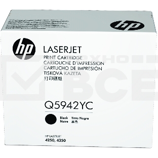 Контрактный Картридж лазерный HP 42Y черный Contract LJ Toner Cartridge