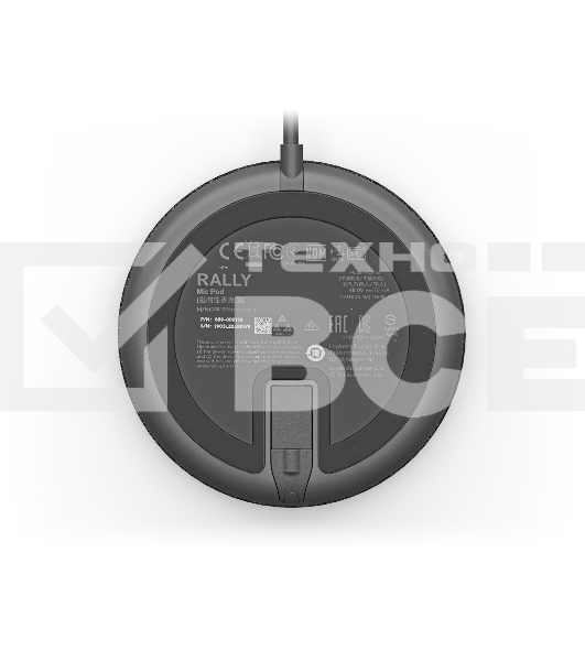 Микрофон Logitech Microphone for Rally Ultra-HD ConferenceCamMic Pod черный