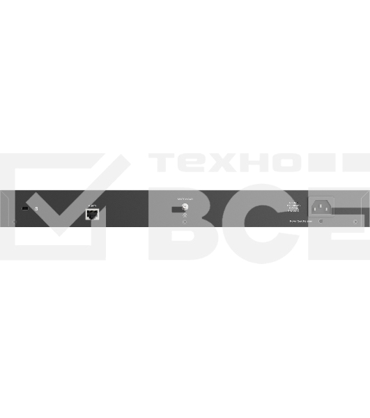 Сетевой коммутатор Smart L2 Surveillance Switch 24х1000Base-T PoE (8 PoE ports 802.3bt 90W), 4xCombo 1000Base-T PoE/SFP, PoE Budget 518W, Long-range PoE up to 250m