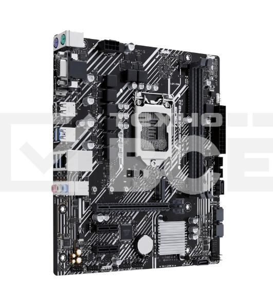 Материнская плата ASUS PRIME H510M-E R2.0, LGA 1200, Intel H470, 2xDDR4, 4xSATA, 1xM.2, 1xPCIe 4.0 x16, 2xPCIe x1, 1xHDMI, 1xDP, 1xVGA, 1x 1Gb LAN, 4xUSB-A 3.2 Gen 1, 2xUSB-A 2.0, 3x3.5 мм, 7.1, mATX