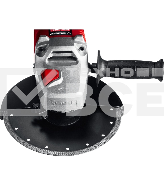 Угловая шлифовальная машина Зубр 230 мм, 2600 Вт.