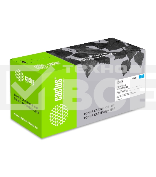 Картридж лазерный Cactus CS-TN221C голубой (21000стр.) для Konica Minolta bizhub C227/C287