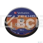 Диск DVD-R Verbatim 4.7Gb 16x Cake Box (10шт) (43523), фото2