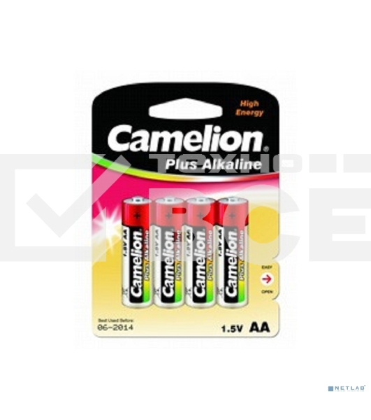 Батарейка Camelion LR 6 Plus Alkaline BL-4 1.5В
