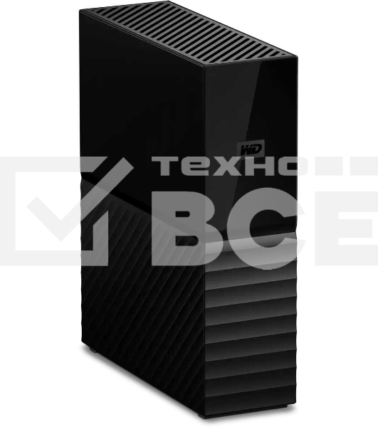Накопитель на жестком магнитном диске WD Внешний жёсткий диск WD My Book (New) WDBBGB0160HBK-EESN 16ТБ 3,5