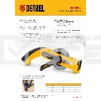 Рулетка геодезическая Denzel 30 м х 13 мм, открытый корпус, металлическая лента, фото 1