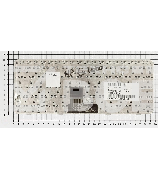 Клавиатура для ноутбука HP PavilionTX1000 TX2000 TX2100 TX2500 черная