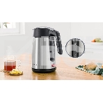 Чайник Bosch TWK7L460, 1,7л, 2400 Вт., нерж.сталь, шкала уровня воды, фото5