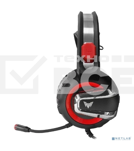 Гарнитура игровая CROWN CMGH-3100 Black&red