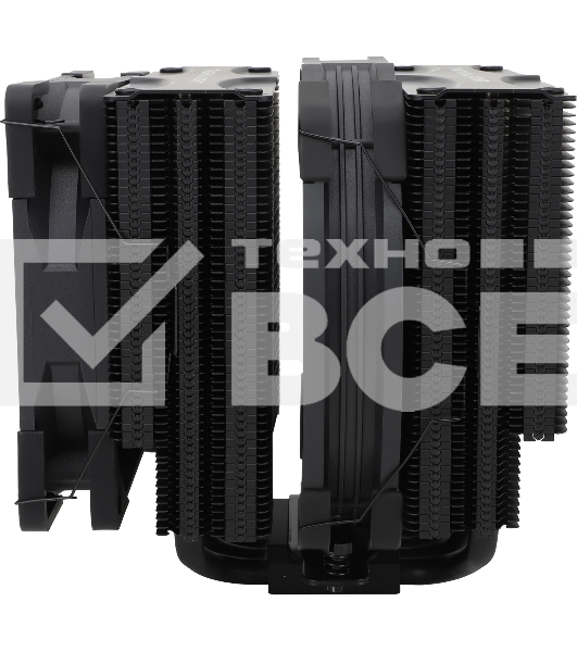 Кулер для процессора Thermalright Frost Commander 140 Black (4-pin PWM, 158mm, Ni/CU, 8x5mm, 1x120mm+1x140mm, 82CFM/95.5CFM, 29.6dBA/30.2dBA, 1850RPM/1800RPM, S: 1700, 1200, 20XX, 115X, AM5, AM4)