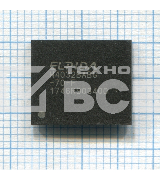 Видеопамять ELPIDA W4032BABG-70-F