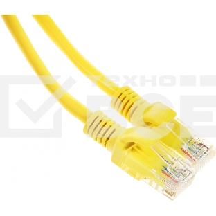 Патч-корд Premier PP12-10M/Y 1000Гбит/с UTP 4 пары cat5E CCA molded 10м желтый RJ-45 (m)-RJ-45 (m)