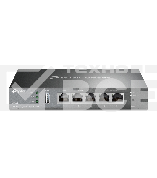 Роутер TP-Link SafeStream ER605 10/100/1000BASE-TX черный