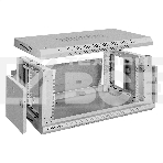 Шкаф телекоммуникационный 19' настенный 4U ExeGate EC-WM-4U.450.M.GREY (19”, 4U, 600x450x280mm (ШхГхВ), передняя дверь металл, съемные боковые панели, пыле- и влагозащита IP23, светло-серый RAL 7035), фото4