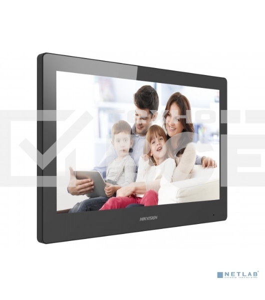 Видеодомофон HIKVISION DS-KH8520-WTE1, цветной дисплей 10', слот SD