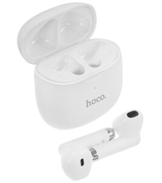 Наушники TWS Hoco ES56 белый, вкладыши, Bluetooth, до 4 ч.