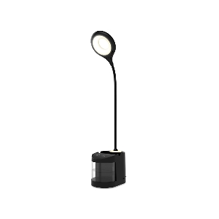 Настольная светодиодная лампа Ambrella light DE562 BK черный LED 4200K 4W