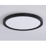 Светильник светодиодный ультратонкий Ambrella light FZ1908 BK черный IP54 35W 3000K-6500K CCT-переключатель D450*25 (Без ПДУ), фото5