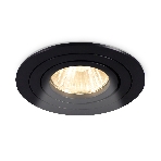 Светильник встраиваемый Ambrella light TN102502 BK черный GU5.3 D92*28, фото3