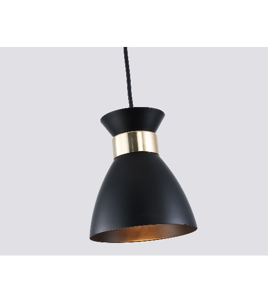 Светильник Ambrella light TR8468 BK/FGD черный/золото E27 max 60W D130*1000