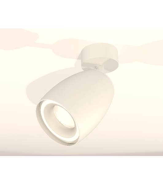 Комплект поворотного светильника Ambrella light XM1122003 SWH белый песок MR16 GU5.3 (A2202, C1122, N7110)