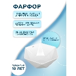 Тумба Bau Dream Blackwood 50 графит, раковина BAU Crystal 40х40, смеситель для раковины высокий Hotel Still, нержавеющая сталь, фото12