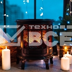 Светодиодный камин Neon-night 'Винтаж' с эффектом живого огня 30х16х35,5 см, батарейки 3хС (не в комплекте) и USB (в комплекте), фото2